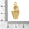 Brass Micro Pave Cubic Zirconia Pendants KK-H092-09B-G-3