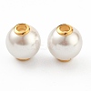 Plastic Imitation Pearl Beads STAS-Z009-01B-G-1