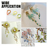 96pcs 8 colors Handmade Lampwork Pendants LAMP-PH0001-23-3