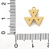 Ion Plating(IP) 304 Stainless Steel Cubic Zirconia Pendants STAS-R141-04G-01-3