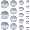 190Pcs 4 Styles Cat Eye Beads GLAA-PA0001-40B-7