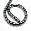 Grade AA Non-magnetic Synthetic Hematite Column Beads Strands G-F161-06E-2