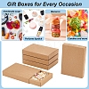 Kraft Paper Storage Gift Drawer Boxes LS-CON-WH0095-56B-6