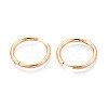 304 Stainless Steel Hoop Earrings EJEW-T048-24D-G-2