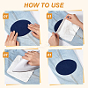 28Pcs 14 Colors Iron on Clothing Repair Patches PATC-GA0001-21-3