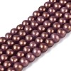 Baking Paint Glass Pearl Beads Strands DGLA-ZX001-05B-18-1