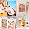 Paper Visible Window Gift Bags with Rope Handles ABAG-WH0040-14C-6
