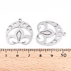 304 Stainless Steel Pendants STAS-N108-38P-3