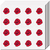 8 Sheets Plastic Waterproof Self-Adhesive Picture Stickers DIY-WH0428-039-1