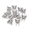 Tibetan Style Alloy Butterfly Charms TIBEP-17627-AS-RS-1