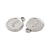 Non-Tarnish 304 Stainless Steel Pendants STAS-I671-32P-2