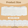 7.5 Yards Cotton Strawberry & Bowknot Embroidery Lace Ribbon OCOR-FG0002-53B-2