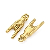 304 Stainless Steel Pendants STAS-Z142-12G-2