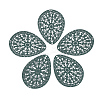430 Stainless Steel Filigree Pendants LS-X-STAS-S108-16B-1