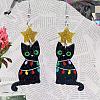 Acrylic Dangle Earrings FS-WG6E261-01-1