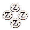 Unfinished Natural Poplar Wood Links Connectors WOOD-S045-140A-01Z-1