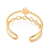 Ion Plating(IP) 304 Stainless Steel Finger Rings RJEW-L102-26G-4