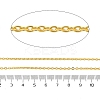 304 Stainless Steel Cable Chains CHS-M008-01G-01-3