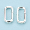 Brass Spring Gate Rings KK-WH20009-01S-A-1