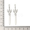 Tibetan Style Alloy Big Pendants FIND-G078-32A-AS-3