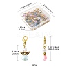 32Pcs Angel Imitation Pearl Acrylic with Alloy Pendant Decorations HJEW-FS00040-02-4