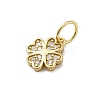 925 Sterling Silver Micro Pave Clear Cubic Zirconia Charms STER-S010-03B-G-2