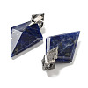 Natural Sodalite Pendants G-K338-10AS-03-2