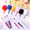 14Pcs 14 Styles Plastic Ball-Point Pen Sets AJEW-YW0001-37-4
