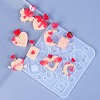 Heart DIY Silicone Ornaments Pendant Molds LS-SIMO-R012-02-1