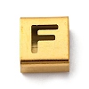 Ion Plating(IP) 304 Stainless Steel Square Slide Charms STAS-L132-08F-G-1