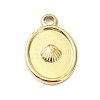 Ion Plating(IP) 304 Stainless Steel Pendants STAS-B058-07G-01-1