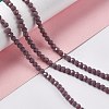 Faceted(32 Facets) Glass Beads Strands EGLA-J042-36A-08-4