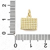 Brass Enamel Charms KK-P338-31G-02-5