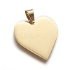 304 Stainless Steel Stamping Blank Tag Pendants X-STAS-F214-02G-1