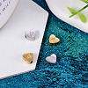4Pcs 2 Colors Stainless Steel Beads STAS-TA0002-72A-4