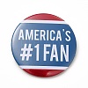 Independence Day Flat Round Tinplate Badge Pins JEWB-G021-01C-1