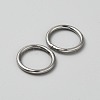 304 Stainless Steel Closed Jump Rings STAS-WH20007-03A-P-2