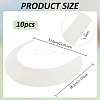 Plastic Hat Brim Board for Peaked Cap DIY-WH0060-83-2