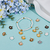 60Pcs 6 Colors Alloy Pendants FIND-SC0017-53-3