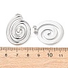 304 Stainless Steel Stud Earrings EJEW-I323-01P-04-5