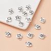 Tibetan Style Charms Pendants TIBEP-YW0001-64-6