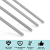 304 Stainless Steel M4 Full Screw Threaded Rod & M4 Hex Nut STAS-GA0001-48A-4
