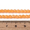 Imitation Jade Glass Beads Strands GLAA-T028-4mm-11C-4