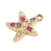 Alloy Rhinestone Pendants LS-FIND-F013-06A-G-2