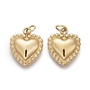 Ion Plating(IP) 304 Stainless Steel Charms STAS-F256-030G-2