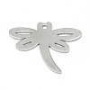 Non-Tarnish 201 Stainless Steel Stamping Blank Tag Pendants LS-STAS-T008-026-1-1