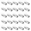 40pcs 925 Sterling Silver Tube Beads STER-PH0002-63-1