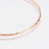 304L Stainless Steel Buddhist Bangles BJEW-G568-15RG-3