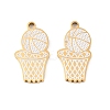 304 Stainless Steel Enamel Pendants STAS-Z190-07G-04-1