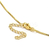 Rack Plating Brass Round Bib Necklaces for Women NJEW-C059-23G-1-3